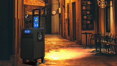 SleekAir luggage with built in LED light preview image