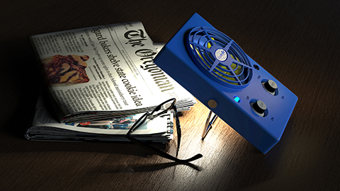 SleekAir detachable personal fan and USB charger preview image